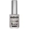 Image de Andreia Professional Hybrid Gel Vernis à ongles - Fusion Color H5 Gris Clair en H5 Light Grey, 10.5ml