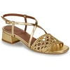 Image de Sandales à talon Otess / Zoï  Z1670-LAMI-GOLD-TRESSE-GOLD P29051770