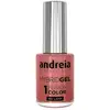 Image de Andreia Professional Hybrid Gel Vernis à ongles - Fusion Color H76 Corail Rosé Clair en H76 Nude, 10.5ml