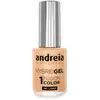 Image de Andreia Professional Hybrid-Fusion Color Gel Vernis à ongles- I Do - ID3 Nude champagne avec des paillettes dorées. , 10.5ml