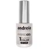 Image de Andreia Professional Hybrid-Fusion Color Gel Vernis à ongles- I Do - ID5 Transparent avec des paillettes dorées. , 10.5ml