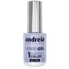 Image de Andreia Professional Hybrid-Fusion Color Gel Vernis à ongles- I Do - ID6 Bleu ciel avec des paillettes argentées. , 10.5ml
