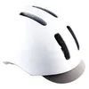 Image de Casque urbain polisport commuter blanc/gris mat in mold reglage occipital 54/58 (led integ