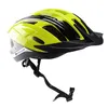 Image de Casque route/vtt polisport ride in jaune fluo/noir in-mold avec reglage occipital 52/58
