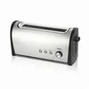 Image de Grille-pain HAEGER Desayuno - 1000W en acier inoxydable à large ouverture