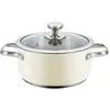 Image de Haeger PA-24H.008A, Poêle + casserole, Beige, Argent