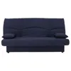 Image de DREAM Banquette clic clac 3 places - Tissu bleu fonce - Slyle contemporain - L 190 x P 92 cm