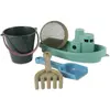 Image de dantoy Blue Marine Toys Set bateau et sable, 5 pièces