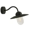 Image de Applique murale noire d'extérieur LUXE 27 Cm