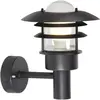Image de Nordlux, Éclairage d'extérieur, Lnstrup 22, lampe murale, noir (E27, IP44)