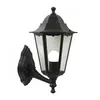Image de Applique murale noire d'extérieur CARDIFF largeur 22,5 Cm