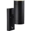 Image de Nordlux, Éclairage d'extérieur, Tin Maxi, Applique murale D.Sensor, Noir (GU10, IP54)