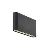 Image de Applique LED extérieure Nordlux Kinver 84181003 LED intégrée noir