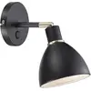 Image de Nordlux, Plafonnier, Ray, applique murale, noir (E14)