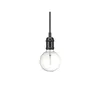 Image de Suspension noire/chrome AVRA 10.2 Cm