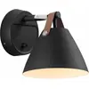 Image de Nordlux, Plafonnier, Applique murale Strap 15, noir (GU10)