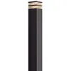 Image de Potelet_SSL ELM Aluminium Noir, H.80 - IP44 - E27 /Nordlux Extérieur