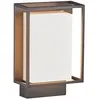 Image de Applique murale NESTOR Aluminium Noir, H.22.1 - IP44 - LED Module /Nordlux Extérieur