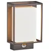 Image de Applique murale NESTOR Sensor Aluminium Noir, H.22.1 - IP44 - LED Module /Nordlux Extérieur