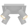 Image de Spoterie FRIDA 4-Spot Métal Blanc, H.11.5 - IP20 - GU10 /Nordlux Intérieur