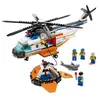 Image de LEGO - L'hélicoptère et le canot de sauvetage des garde-côtes