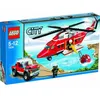 Image de Lego - 7206 - jeu de construction - lego city - l 'hélicoptère des pompiers