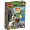 Image de LEGO® Minecraft 21149 BigFig Alex avec un poulet