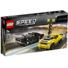 Image de LEGO® Speed Champions 75893 Dodge Challenger SRT Demon 2018 et Dodge Charger R/T 1970