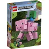 Image de LEGO® Minecraft  21157 Bigfigurine cochon et bébé zombie