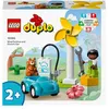 Image de LEGO® DUPLO® 10985 L'éolienne et la voiture électrique