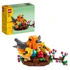 Image de Lego 40639 Jouet de Construction 232 pièces Nid d'Oiseau avec 3 Oiseaux