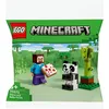 Image de LEGO® Minecraft  30672 Steve et le bébé panda