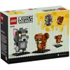 Image de LEGO BrickHeadz Tom & Jerry   Lustige Sammlerfiguren aus der kultigen Cartoon-Serie - 40793 212 Teile (40793, LEGO BrickHeadz)