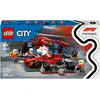 Image de LEGO F1 Boxenstopp mit Boxencrew und Ferrari Flitzer (LEGO City)