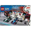 Image de LEGO F1 Garage mit Mercedes-AMG & Alpine Rennautos (60444, LEGO City)