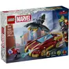 Image de LEGO La voiture d’Iron Man et Black Panther contre Hulk rouge (LEGO Marvel)