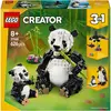 Image de LEGO Animaux sauvages : famille pandas