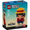 Image de LEGO Figure de Monkey D. Luffy (40799, LEGO BrickHeadz)