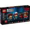 Image de LEGO® BrickHeadz  40801 Figurines de Mike, Dustin, Lucas et Will (Stranger Things - Saison 1)
