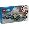 Image de LEGO Ligne de départ F1 avec voitures de course VCARB & Sauber (60474, LEGO City)