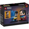 Image de LEGO Brickheadz 40859 Superman et Batman : figurines de l'âge d'or (LEGO BrickHeadz)