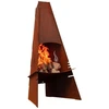 Image de Barbecue Cheminée Extérieur Aduro Acier Corten