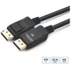 Image de MicroConnect 4K DisplayPort 1.2 Cable 1m Displayport version 1.2 (1 m), Câble vidéo, Noir