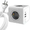 Image de MicroConnect, Multiprise, Power cube, 4 prises Schuko (4x, CEE 7/4, 1.50 m)
