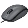 Image de Logitech M100 - Souris - pleine taille - droitiers et gauchers - optique - 3 boutons - filaire - USB - noir
