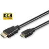 Image de MicroConnect HDMI 19 (3 m), Câble vidéo, Noir