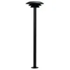 Image de Dyberglarsen DL25 Borne d'éclairage d'extérieur extérieure noire 25 cm IP44