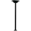Image de Dyberg Larsen, Éclairage d'extérieur, DL25 Outdoor Path Lamp - Noir (1026) (G9, IP44)