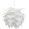 Image de Dyberglarsen Pineapple Plafonnier Suspension Moyen Blanc 45cm