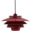 Image de Dyberg Larsen, Suspension, Suspension Ejka, rouge foncé (E27)